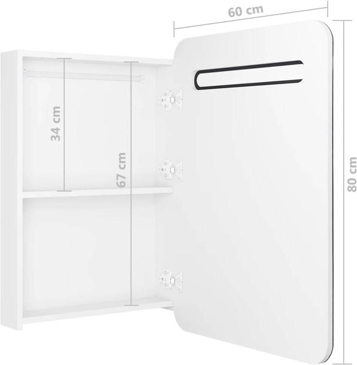 Actual product image vidaXL Othon (60 x 11 x 80 cm)