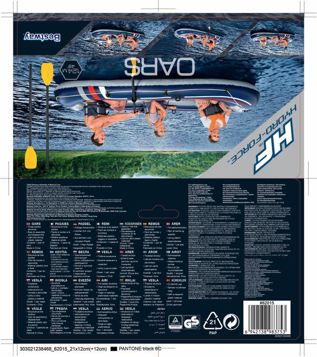 Produktbild Bestway Hydro Force Kunststoffpaddel (124 cm, 1-piece)