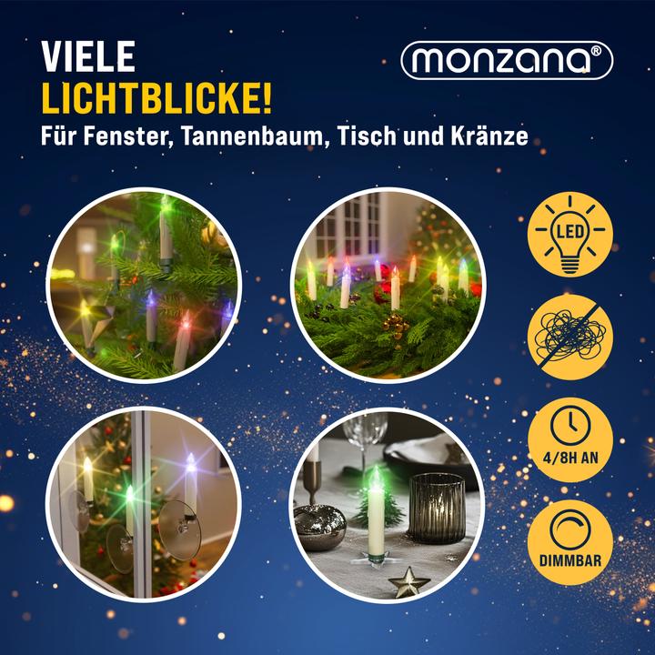 Actual product image Monzana Christmas tree candles (1 x)