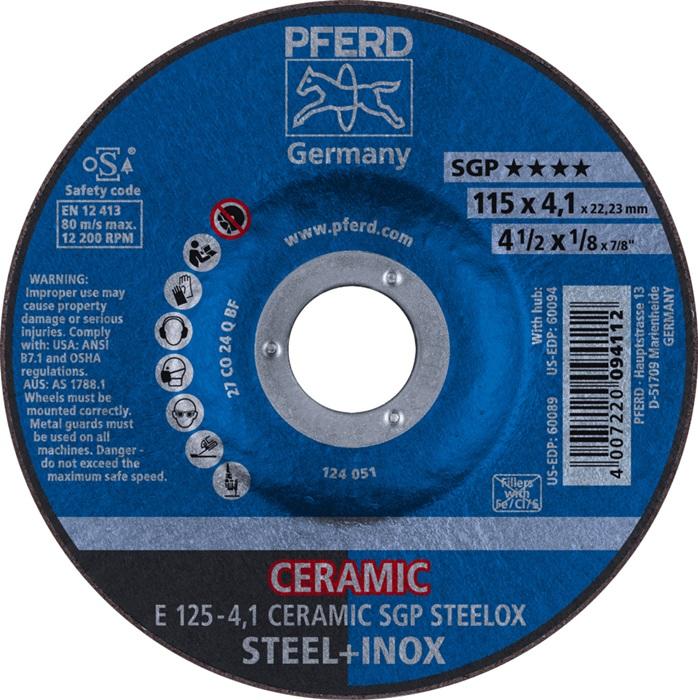 Produktbild Pferd E 125-4,1 CERAMIC SGP STEELOX