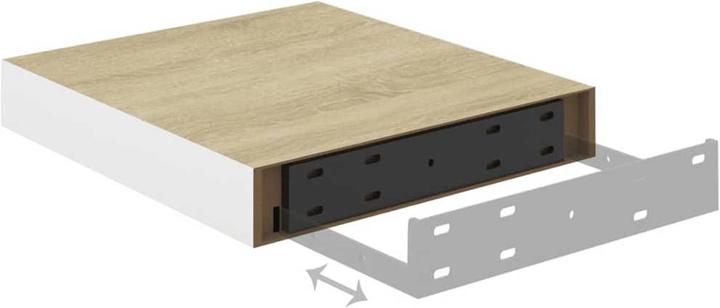 Actual product image vidaXL Wandregal (23.50 x 23 x 3.80 cm)