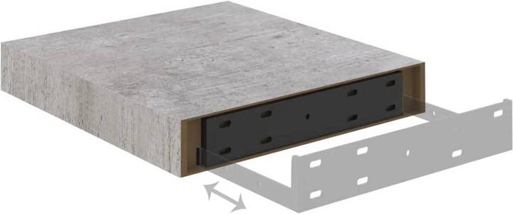 Actual product image vidaXL Wandregal (23.50 x 23 x 3.80 cm)