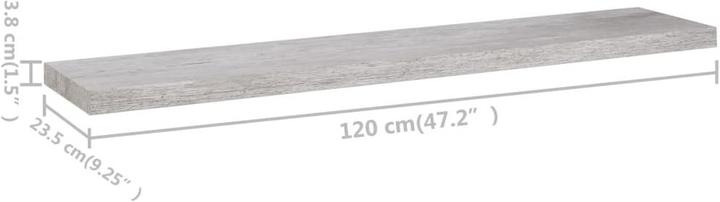 Produktbild vidaXL Phoebe (120 x 23.5 x 4 cm)