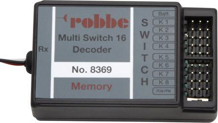 Produktbild Robbe Multi-Switch 16 Decoder