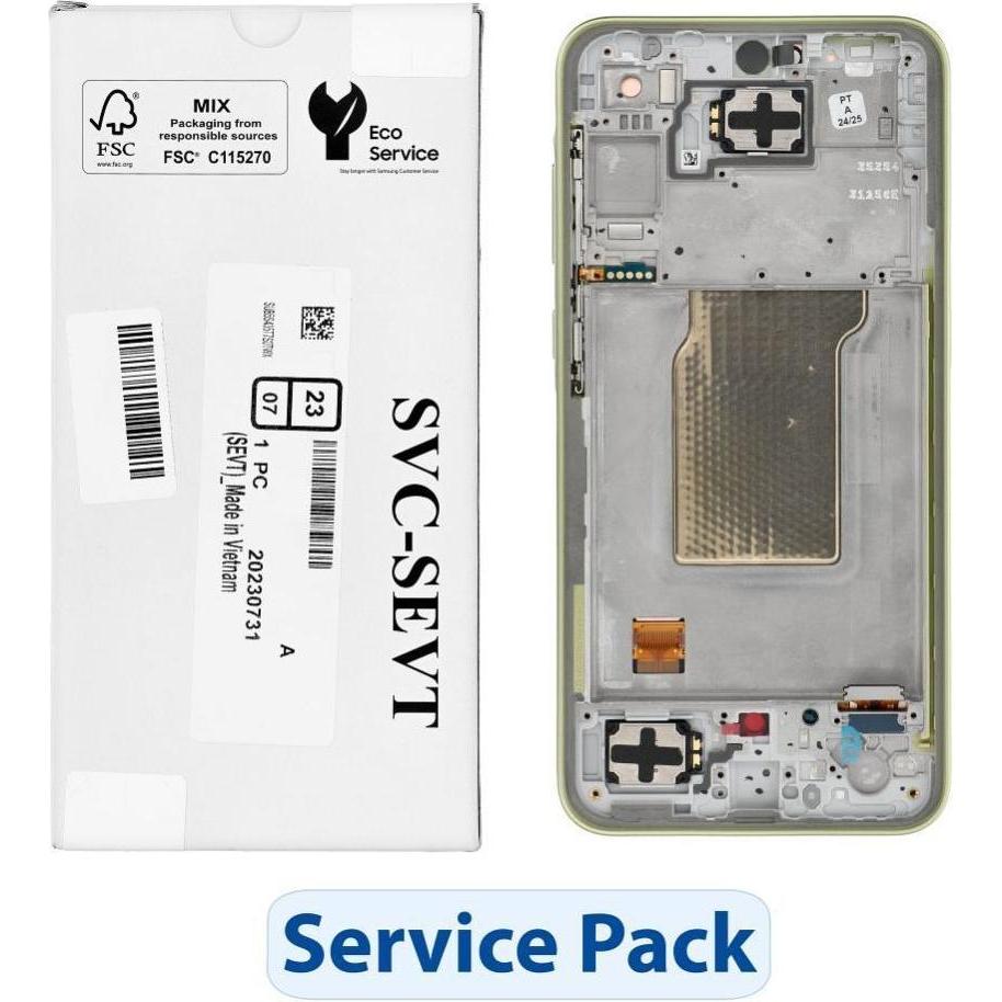 Samsung LCD Display! ServicePack LCD-Display für A35 5G A356B GH82-34221D (Display), Mobilgerät Ersa