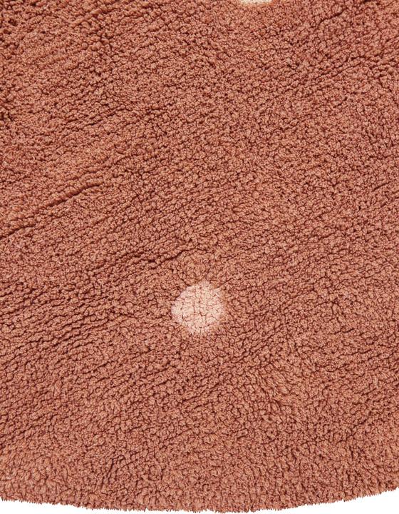 Produktbild Lorena Canals Rug Round Dot Chestnut (Ø 140 cm)