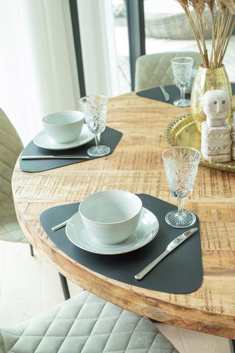Image du produit Ziczac 48 cm x 32 cm Set de table Togo Wedge bleu (1 pcs, 48 x 32 cm)