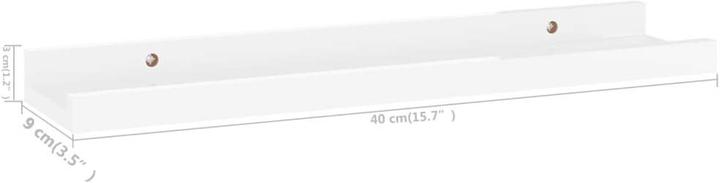 Immagine prodotto vidaXL Juan (40 x 9 x 3 cm)