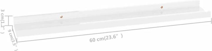 Produktbild vidaXL Juan (60 x 9 x 3 cm)