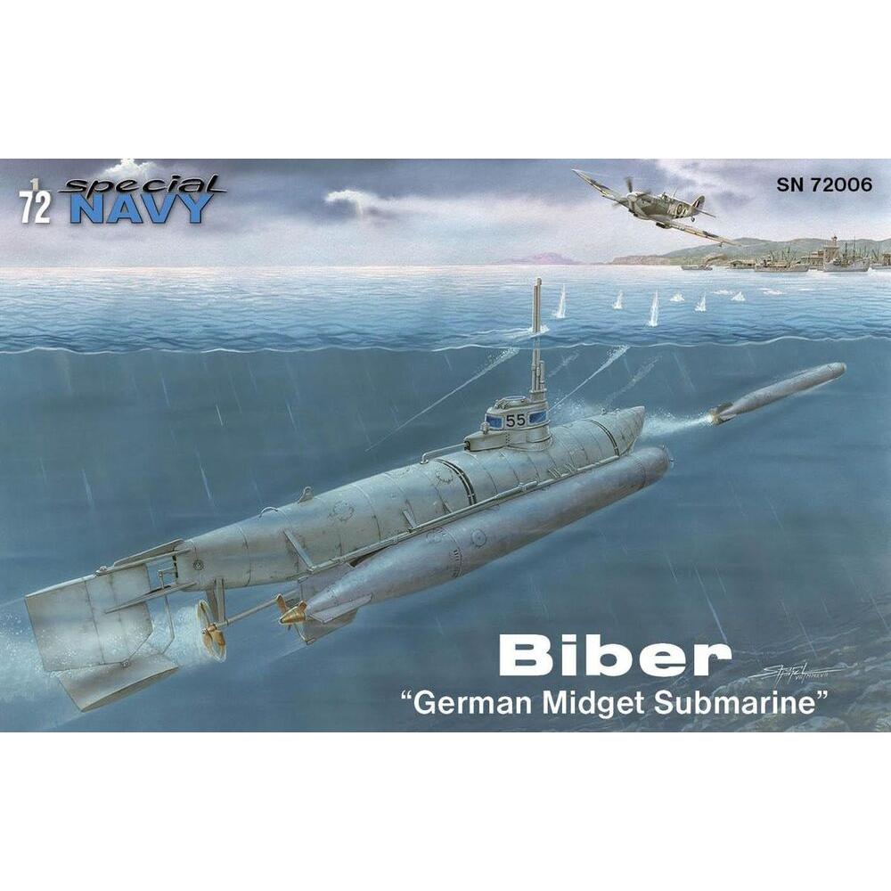 MPM Kleinkampfbände Biber"German Midget Submarine"