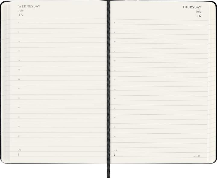 Actual product image Moleskine Schüleragenda Hard Cover Daily Notebook (1 day / 1 page)
