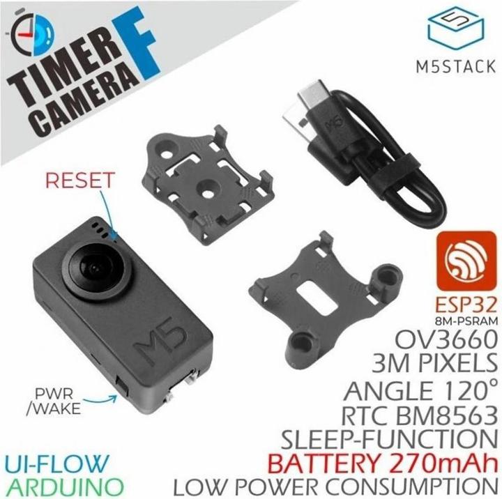 Actual product image M5Stack Timer Camera Fisheye ESP32 OV3660