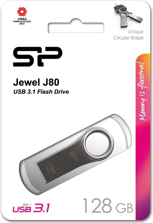 Actual product image Silicon Power Jewel J80 (128 GB, USB-A)