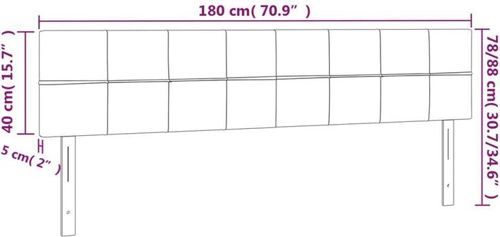 Immagine prodotto VidaXL Rome (180 x 5 x 88 cm)