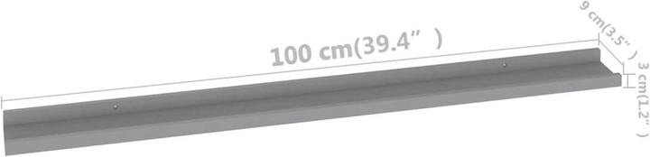 Immagine prodotto vidaXL Juan (100 x 9 x 3 cm)