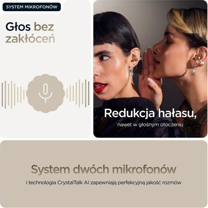 Actual product image Motorola Moto Buds Loop - french oak (ANC, 8 h, Wireless)