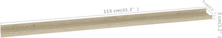 Immagine prodotto vidaXL Juan (115 x 9 x 3 cm)