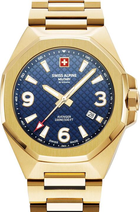 Produktbild Swiss Alpine Military 7005.1115 Avenger Herrenuhr 42mm 10ATM (Sportuhr, 42 mm)