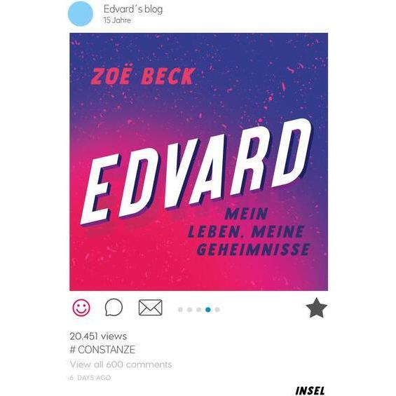 Edvard, Kinderbücher von Zoë Beck