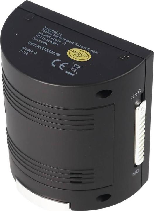 Immagine prodotto Technoline Sveglia al quarzo modello Q nero S