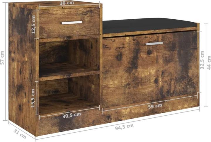 Produktbild VidaXL Calvin (94.5 x 31 x 57 cm)