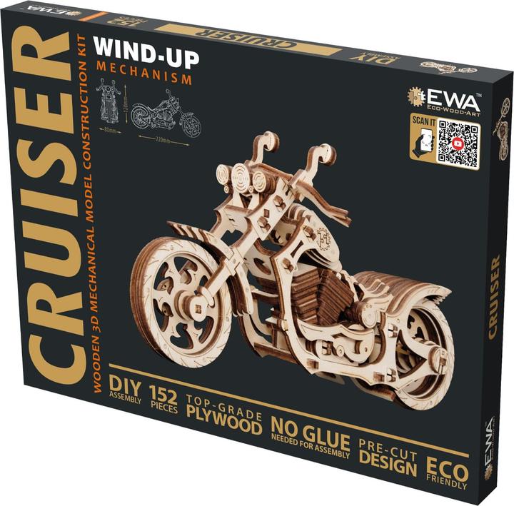 Image du produit Eco Wood Art Cruiser - Kit de construction en bois 3D