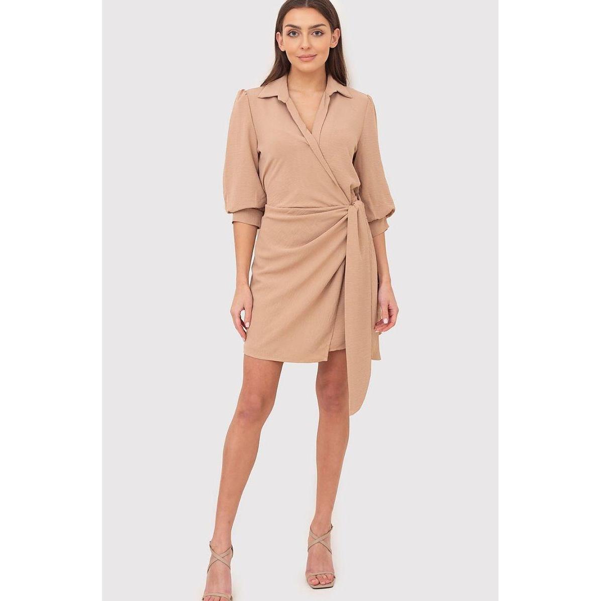 Ax Paris, Damen, Kleider, Alltagskleid, Beige, (S)