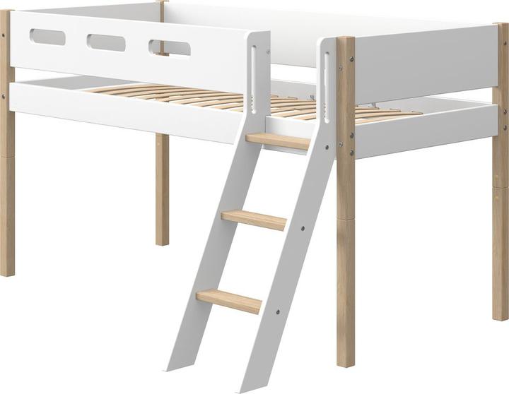 Actual product image Flexa Sloping ladder and post Nor for half height bed