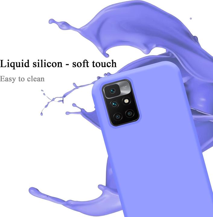 Produktbild Cadorabo TPU Liquid Silicone Case Hülle (Xiaomi Redmi 10, Xiaomi Redmi Note 11)