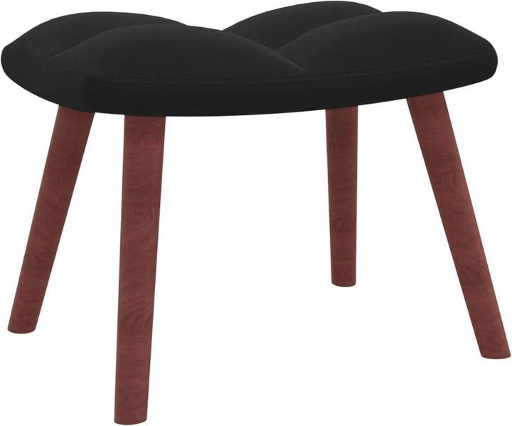 Actual product image vidaXL Schaukelstuhl mit Hocker