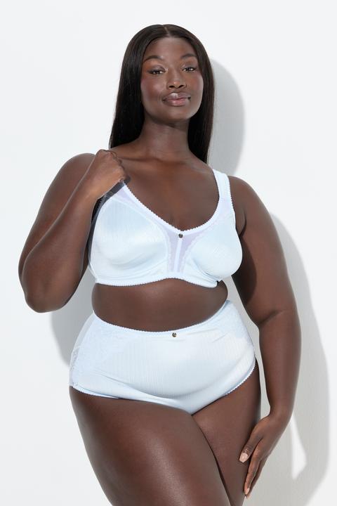 Produktbild Ulla Popken Minimizer-BH, Satin, Spitze, ohne Bügel, Cup C - F (100 E)