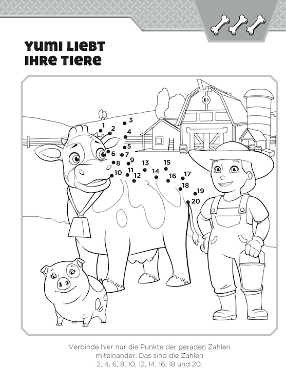 Produktbild Lernen mit der PAW Patrol: Von Punkt zu Punkt. Mein Vorschulbuch (Deutsch, Schwager & Steinlein Verlag, 2022)