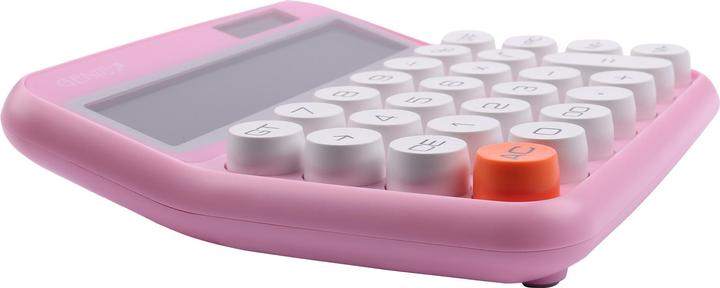 Produktbild Genie Tischrechner 612P pink (Solarzellen, Batterien)