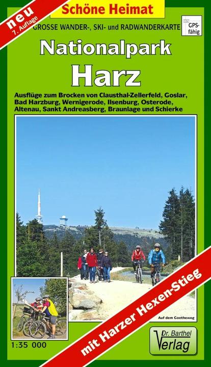 Produktbild Dr.Barthel Karten. Nationalpark Harz