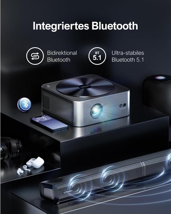 Actual product image Ultimea Apollo P40 (Full HD, 700 lm, 1.4:1)