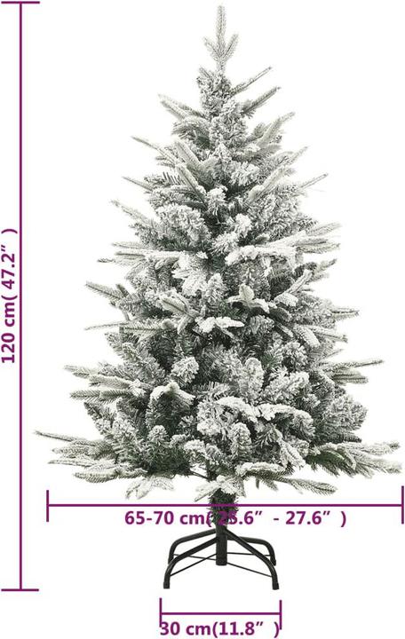 Image du produit vidaXL Sapin de Noël artificiel (120 cm)
