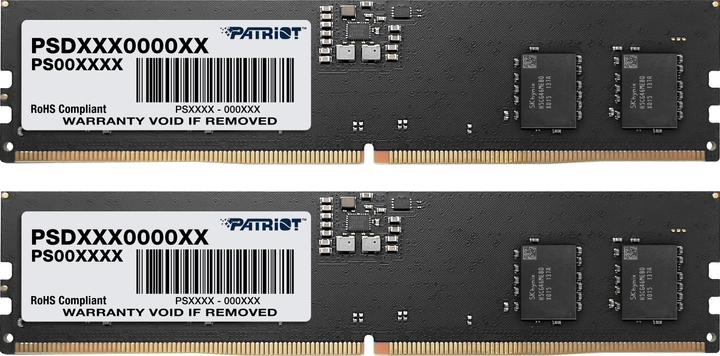 Productafbeelding Patriot D516GB 4800-40 Handtekening K2 PAT (PSD516G4800K) (2 x 8GB, 4800 MHz, DDR5 RAM, DIMM 288 pin)