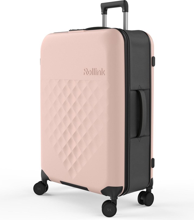 Produktbild Rollink Harde koffer / Trolley / Reiskoffer - Vega 360 - 76 cm - Rose (105 l, L (90 - 115l))