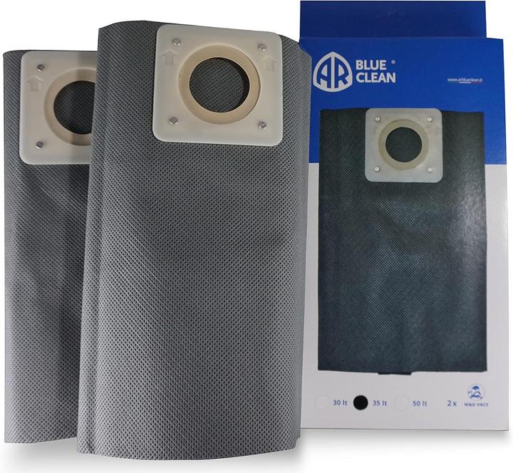 Actual product image AR Blue Clean Stofffilterbeutel für Staubsauger (2 x)