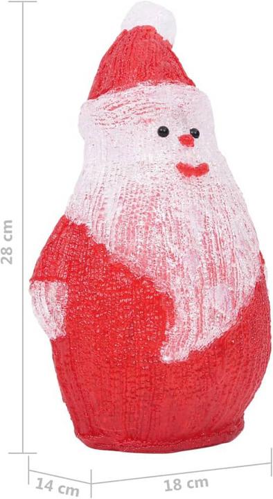 Produktbild vidaXL Weihnachtsmannfigur