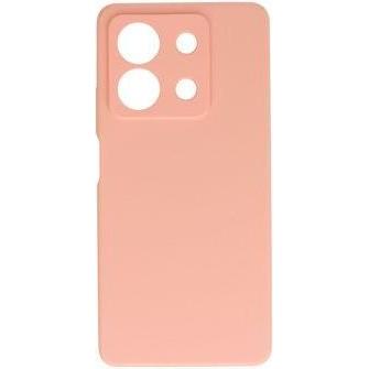 Connect Custodia in silicone soft touch di qualità premium per Poco M6 Pro (Xiaomi Poco M6 Pro), Cover smartphone, Pink