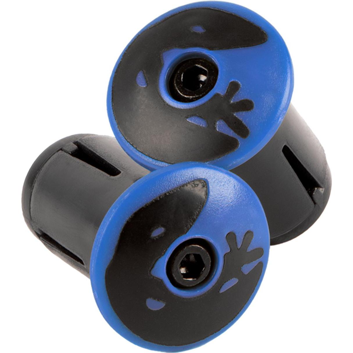 MGA Lizardskins Road Bar End Plugs - Cobalt Blue Para (neu 2023) (LI9020.COB)