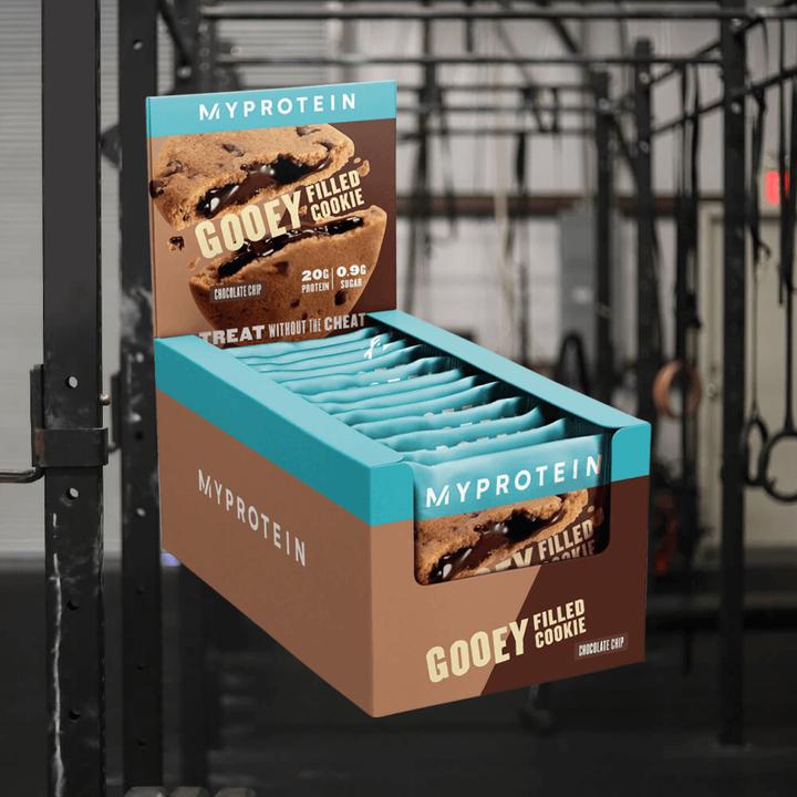 Actual product image MyProtein Gooey Filled Cookie (Chocolate chip, 12 pcs., 900 g)
