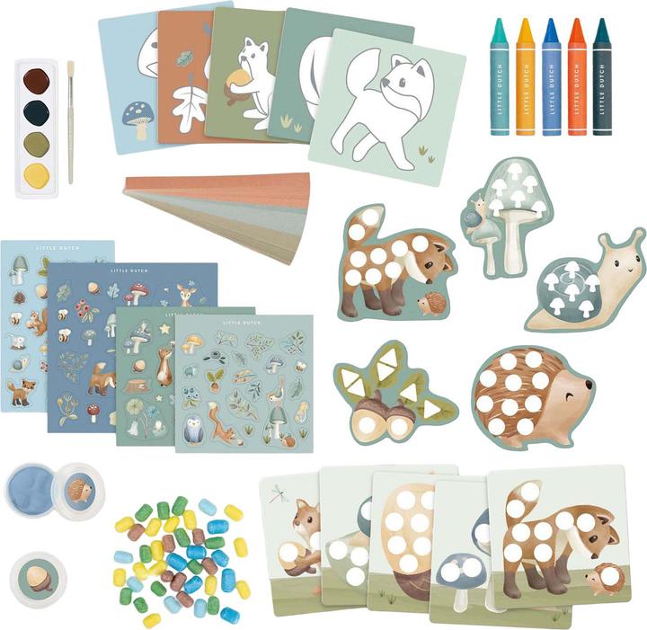 Actual product image Little Dutch Creativ Box Forest Friends