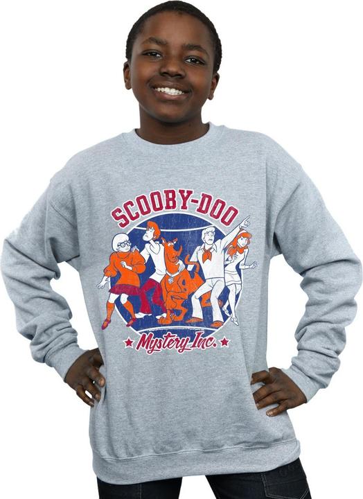 Actual product image Scooby Doo Boys Collegiate Circle Sweatshirt (128)