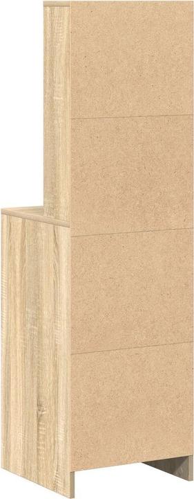 Actual product image vidaXL Tall unit Sonoma oak 40x41x135 cm wood-based material