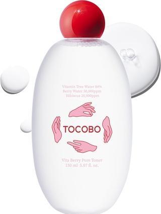 Actual product image Tocobo Vita Berry Pore Toner 150ml - Vitamin Facial Toner for Oily & Combination Skin (Face toner, 150 ml)