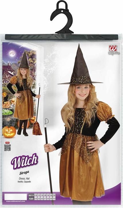 Image du produit Widmann Costume Sorcière 128cm (128)