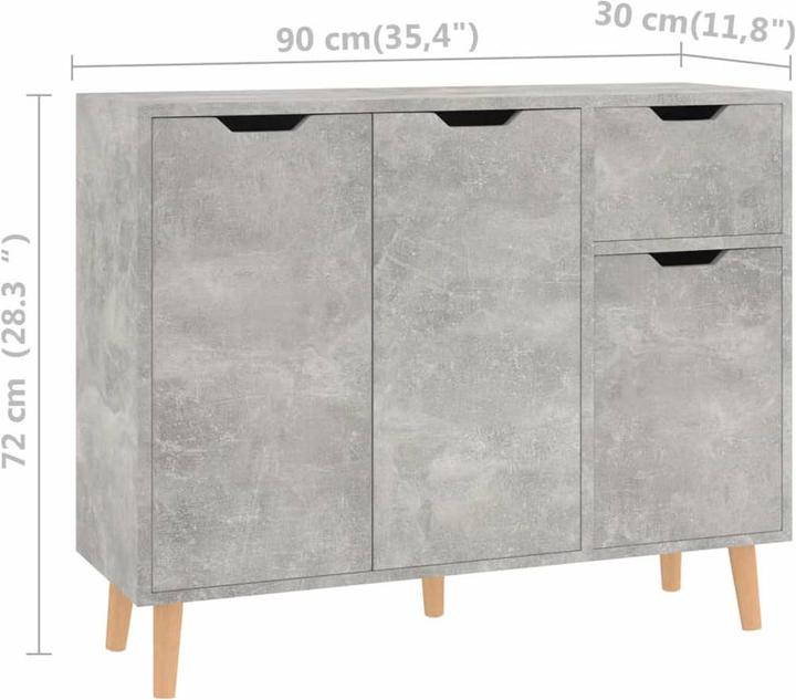 Produktbild vidaXL Sideboard (90 x 30 x 72 cm)