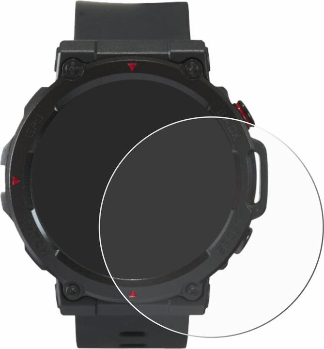Productafbeelding upscreen Schutzfolie für Crivit Sport-Smartwatch Displayschutz Displayschutzfolie Folie Klar Transparent